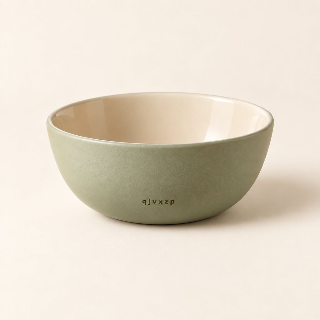 qjvxzp Sage Ceramic Breakfast Bowl